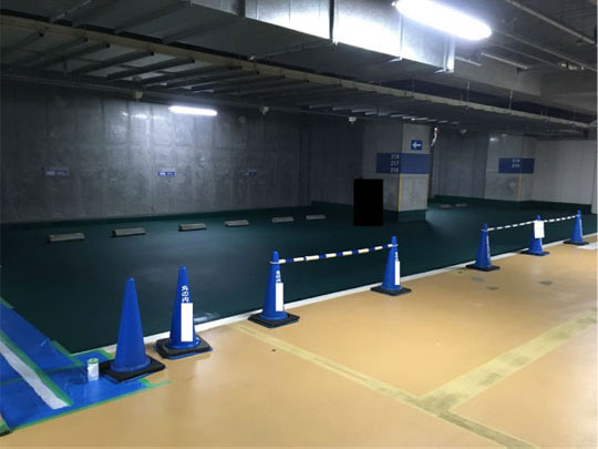 屋内CON駐車場 アフター